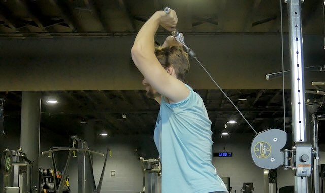 Triceps Overhead Extensions